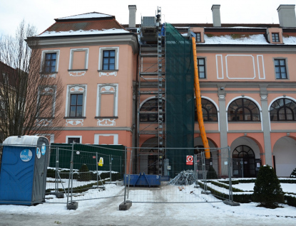 Valašské Meziříčí zahájilo stavební práce na zámeckém penzionu 