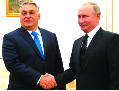 Šok proruského Orbána: Moskva zařadila Maďarsko na seznam nepřátelských zemí