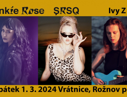 Frankie Rose, SRSQ, Ivy Z. Koncert plný weird popu dvou amerických a jedné české zpěvačky