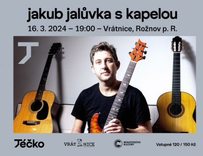 Akustický koncert ve Vrátnici: Jakub Jalůvka trio 