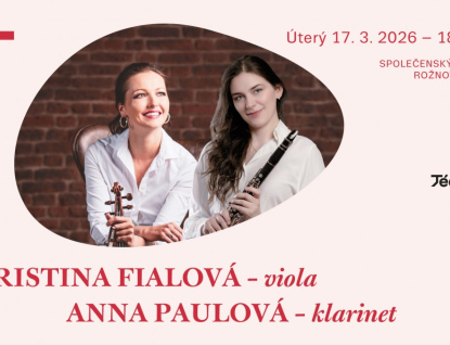 Koncert violistky Kristiny Fialové a klarinetistky Anny Paulové na Spoláku