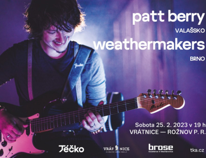 Sobota ve Vrátnici: Patt Berry a Weathermakers 