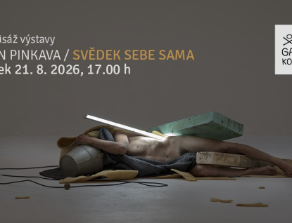 Vernisáž Ivana Pinkavy – Svědek sebe sama