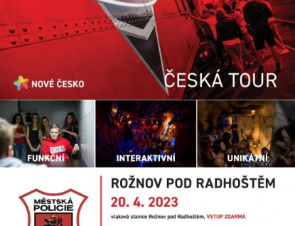 Revolution Train: do Rožnova míří protidrogový vlak