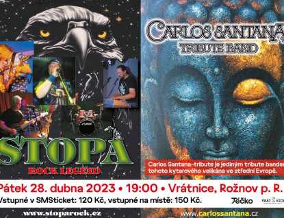 Ve Vrátnici zahraje Carlos Santana Tribute Band a Stopa