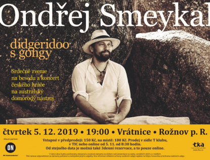 Ondřej Smeykal vás rozvibruje svým didgeridoo