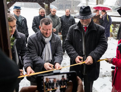 Ministr kultury slavnostně otevřel zrekonstruovaný kostel sv. Anny v Dřevěném městečku 