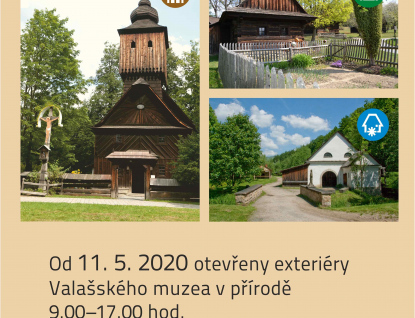 Valašské muzeum v přírodě otevírá exteriéry 