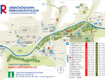 Řidičům s parkováním o velikonočním víkendu pomůže mapka i menší procházka