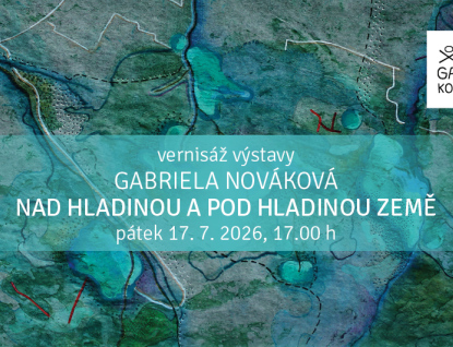 Rožnovská výstava Gabriely Novákové – Nad hladinou a pod hladinou země