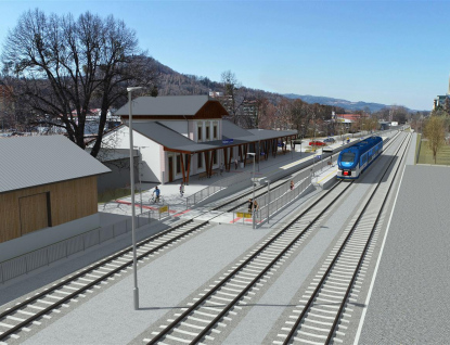 V Rožnově začíná rekonstrukce vlakového nádraží