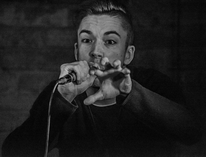 Slam poetry exhibice: Anatol Svahilec, Malda, Jura Juráň, Kari, Adam