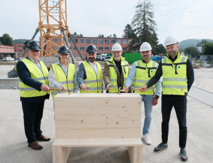 Stavba kulturního centra v Rožnově začala. Do konce roku 2026 by měla vyrůst hrubá stavba
