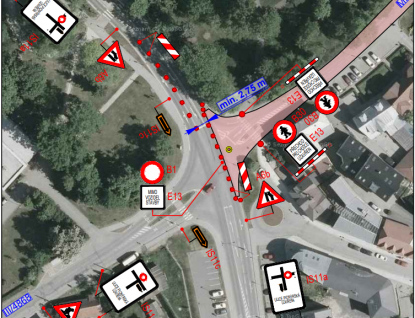 Řidiči se musí připravit na objízdnou trasu v centru Rožnova. Až do října bude uzavřena ulice Pionýrská