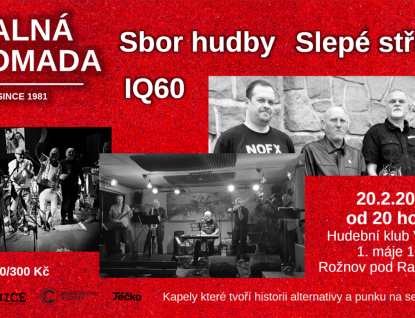 Ve Vrátnici se chystá Valná hromada: Slepé střevo, Sbor hudby, IQ 60