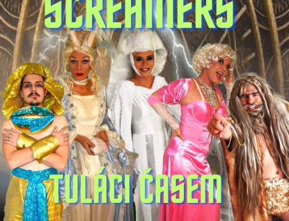 Travesti skupina Screamers tentokrát vezme vsetínské publiku na jízdu v čase