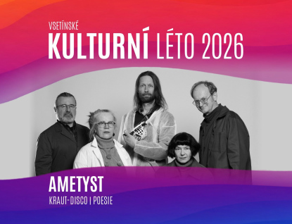 Ametyst přiveze na Vsetínské kulturní léto směs elektroniky, krautrocku a poezie