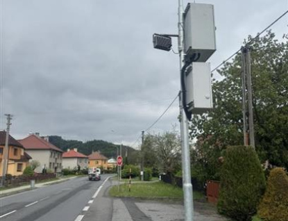 Vsetínská městská policie měří nově rychlost i ve Valašské Polance