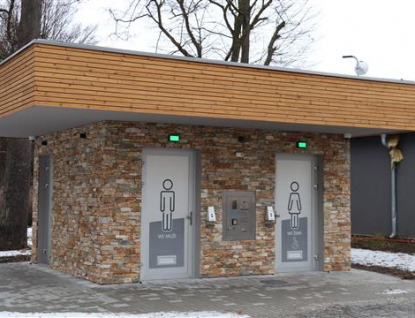 Nové veřejné toalety v Panské zahradě v provozu od 1. února