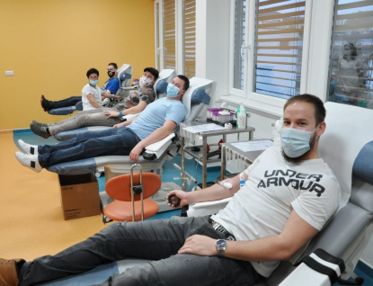 Zdravotníci ve Vsetíně přivítali třítisícího dárce krve, vzrostl počet odběrů i prvodárců