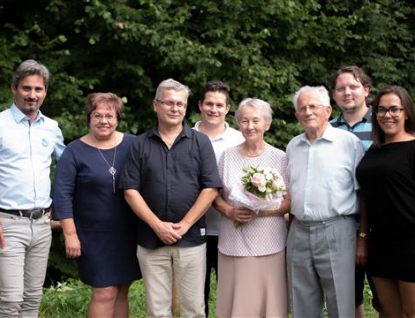 Manželé Haničákovi ze Vsetína oslavili diamantovou svatbu