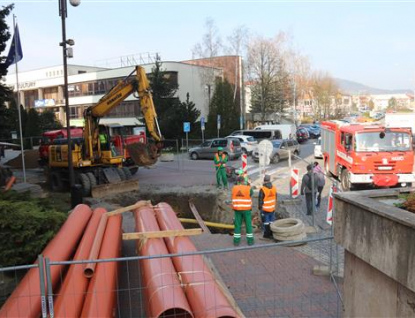 Dopravu v centru Vsetína poznamenají uzávěrky komunikací