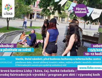 Vsetíňané si opět užijí férový piknik na podporu pěstitelů