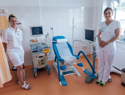 Vsetínská nemocnice upravila prostory gynekologie, má teď nové ambulance i nadstandardní pokoj