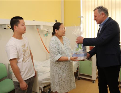 Prvním Vsetíňanem narozeným v roce 2026 je Tugs Azjargal