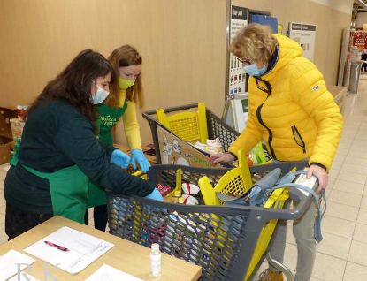 Sbírka potravin ve Vsetíně přinesla 1 000 kg potravin a drogerie