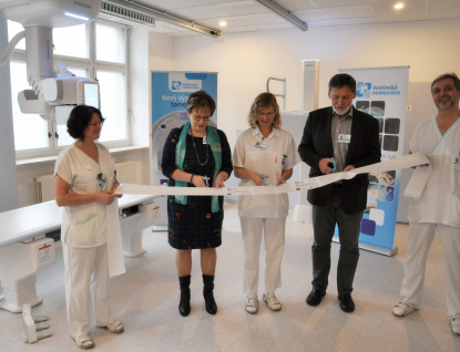 Vsetínská nemocnice má nový skiagrafický přístroj za více než šest milionů korun