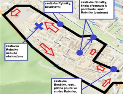 Stavební práce na týden uzavřou pro dopravu část ulice Benátky