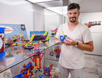 Na zámku Vsetín začíná výstava stavebnic Variant a Roto