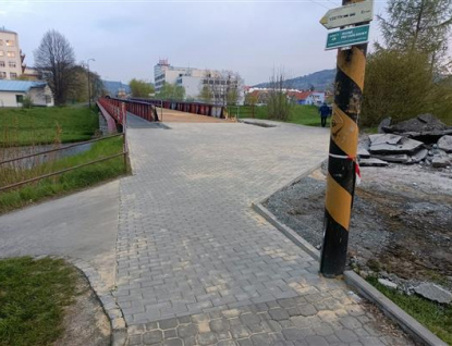 Železniční most přes Bečvu po údržbě využijí i cyklisté