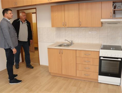 Město Vsetín zrekonstruovalo 5 bytů zvláštního určení