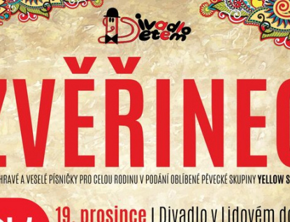 Divadlo dětem zve na Zvěřinec veselých dětských písní v podání kapely Yellow Sisters