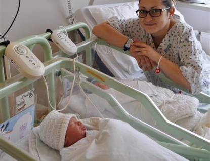 Vsetínská porodnice ohlásila rekordních osm set novorozenců