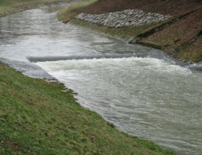 Hladiny řek se zvedají na Valašsku, Kroměřížsku i Luhačovicku