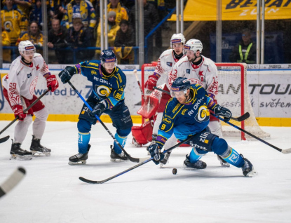 Berani promarnili se Slavií první mečbol, Vsetín končí již ve čtvrtfinále