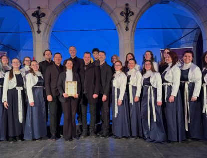 Z mezinárodní soutěže pěveckých sborů v Polsku veze zlínský sbor Cantica laetitia zlatý diplom