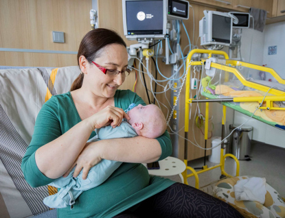 Rekordman Davídek po šesti měsících opouští zlínskou porodnici