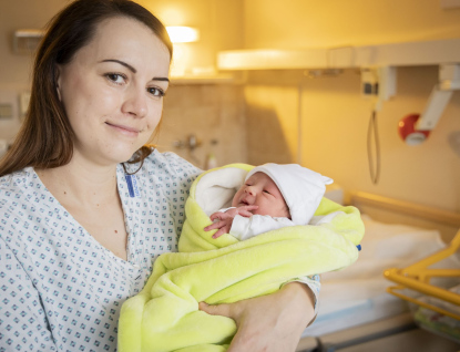 První dítě se v KNTB narodilo 1. ledna ve 22 hodin