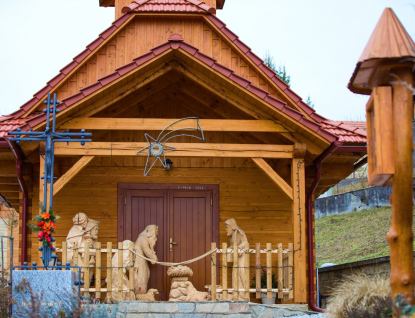 Kapličku sv. Zdislavy ozdobil betlém Martina Bořuty 