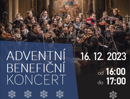 Pozvánka na adventní benefiční koncert