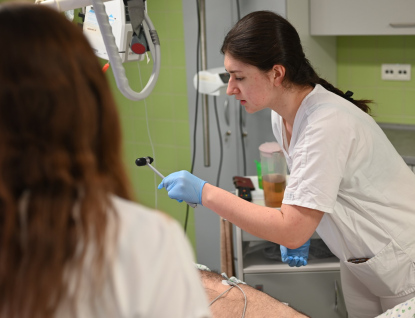 Uherskohradišťská nemocnice opět nabídla studentům medicíny intenzivní stáž