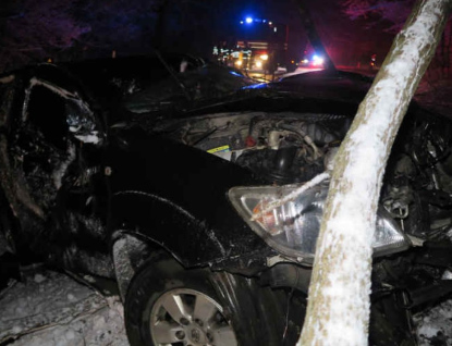 Alkohol za volant nepatří! Řidič skončil v nemocnici 