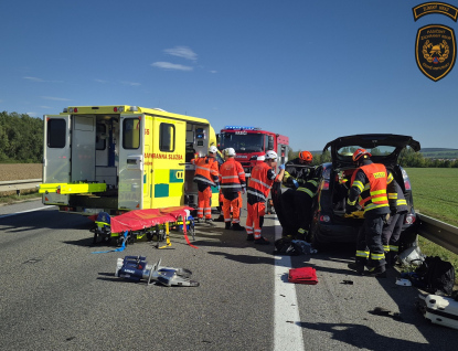 Neděle ve znamení dopravních nehod