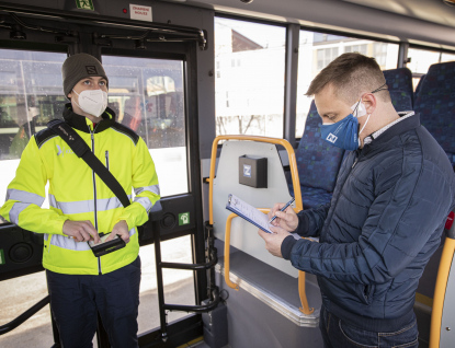 Na pěti místech v kraji se uskutečnila kontrola vozidel autobusových i železničních dopravců 