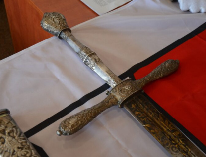 Holešovský zámek vystaví vzácný Rottalův meč. Provoz expozice bude zatím ve zkušebním režimu