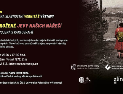 Jazykověda propojená s kartografií: Putovní výstava v Muzeu map Zlín zmapuje kriticky ohrožená nářečí